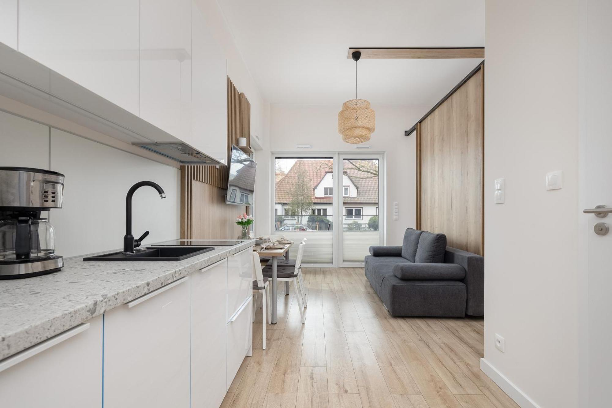 Modern Studio With Terrace And Parking In Swinoujscie By Noclegi Renters Exterior foto