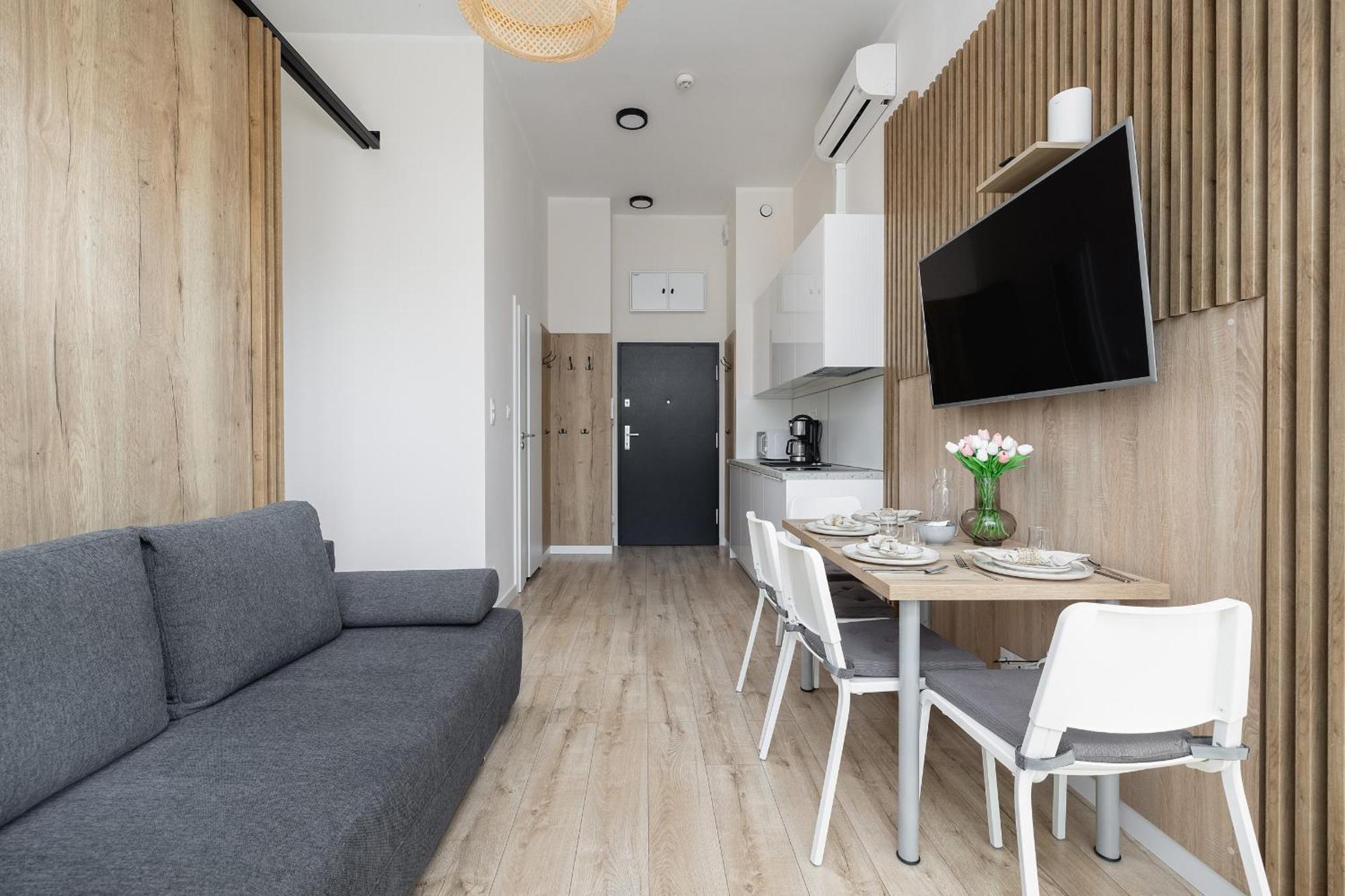 Modern Studio With Terrace And Parking In Swinoujscie By Noclegi Renters Exterior foto